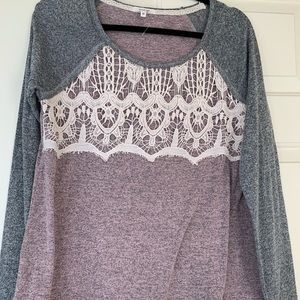 Soft long sleeve top